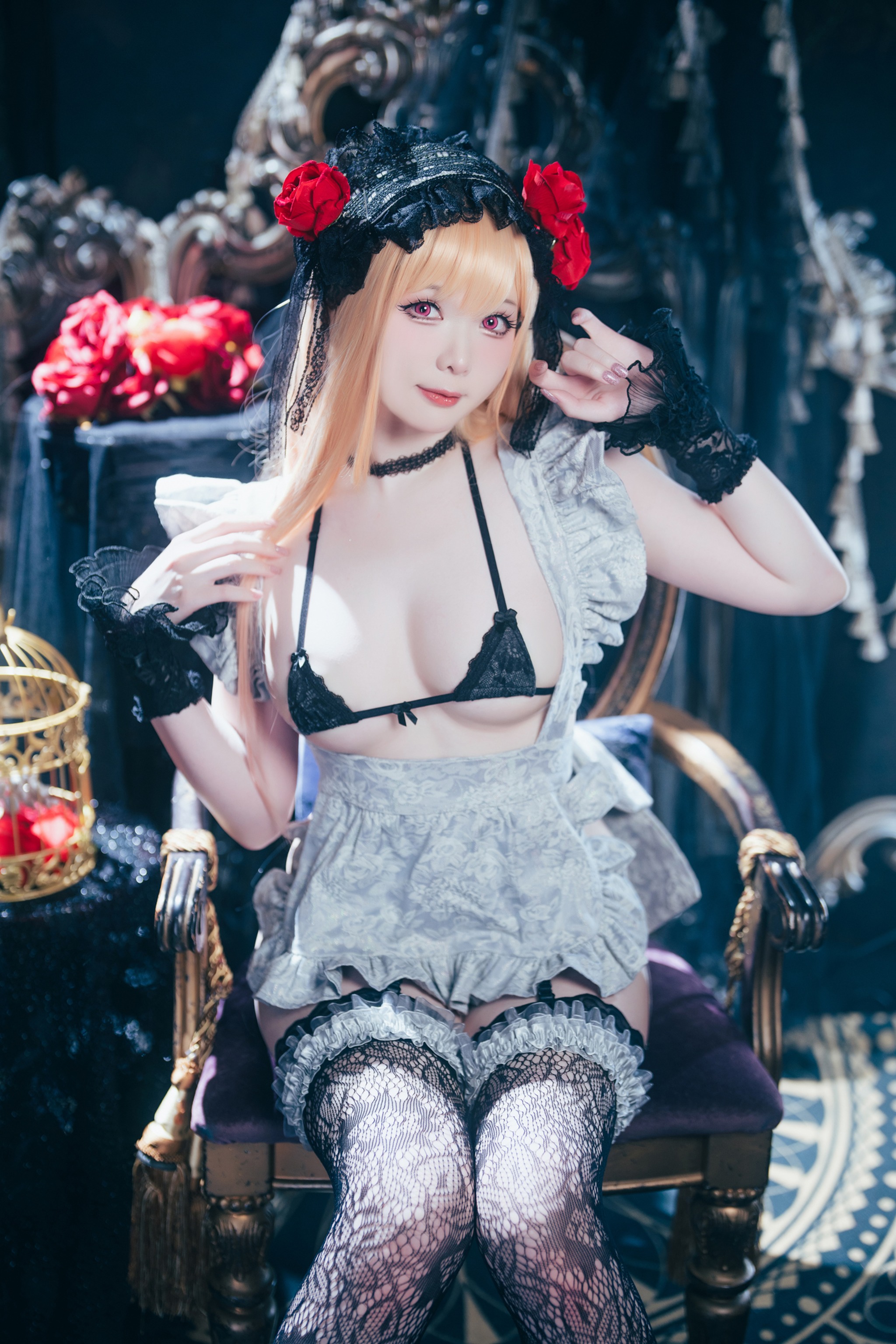 霜月shimo - NO.148 喜多川海梦 My Dress Up[92P]-XikXak